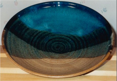 Blue and Brown bowl