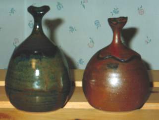 Tall urns