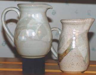Two pitchers