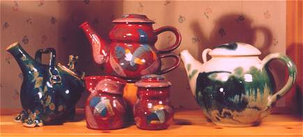 many teapots